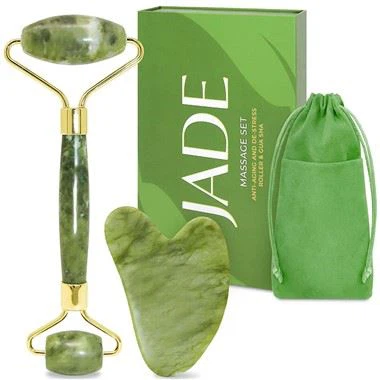 Anti Aging Face Roller och GUA SHA Facial Tool