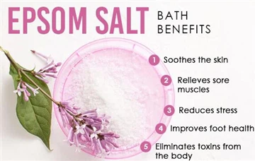 Naturligt havssalt för badsalt till djuprengöring av huden