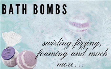 De olika dofterna av badbomber och deras potentiella fördelar