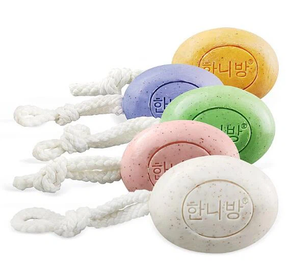 Rund vulkanisk lera rep tvål