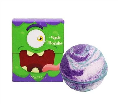 Halloween badbomber med ringar