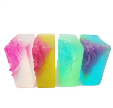 Lyxig handgjord hudblekning glycerin tvål