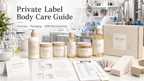 Private Label Body Care Guide: Formler, förpackningar, tillverkning och varum...